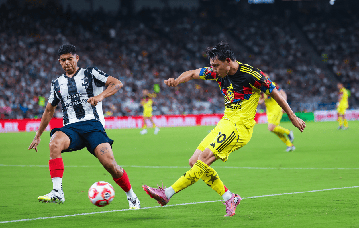 América rescata el empate ante Monterrey con goles de último momento