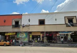 Avanza aplicación de pintura a Mercajeme
