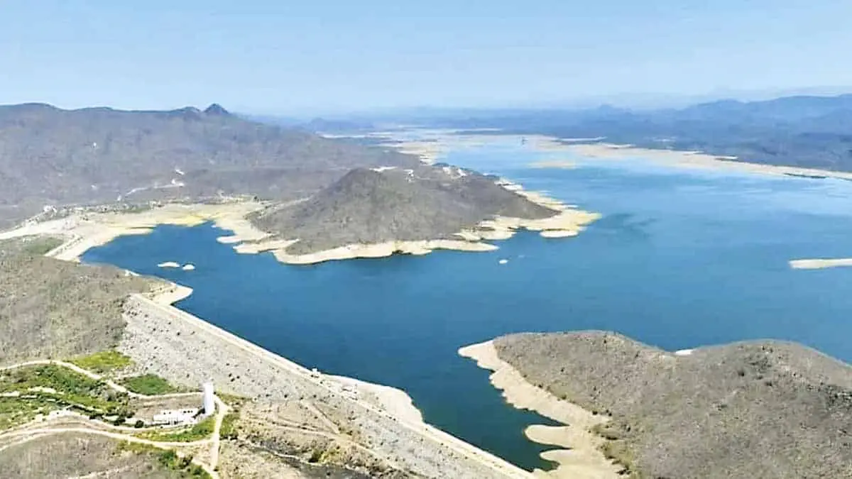 Presa Mocúzari al 60 por ciento