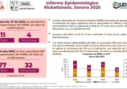 Aumentan muertes humanas por rickettsia en Sonora