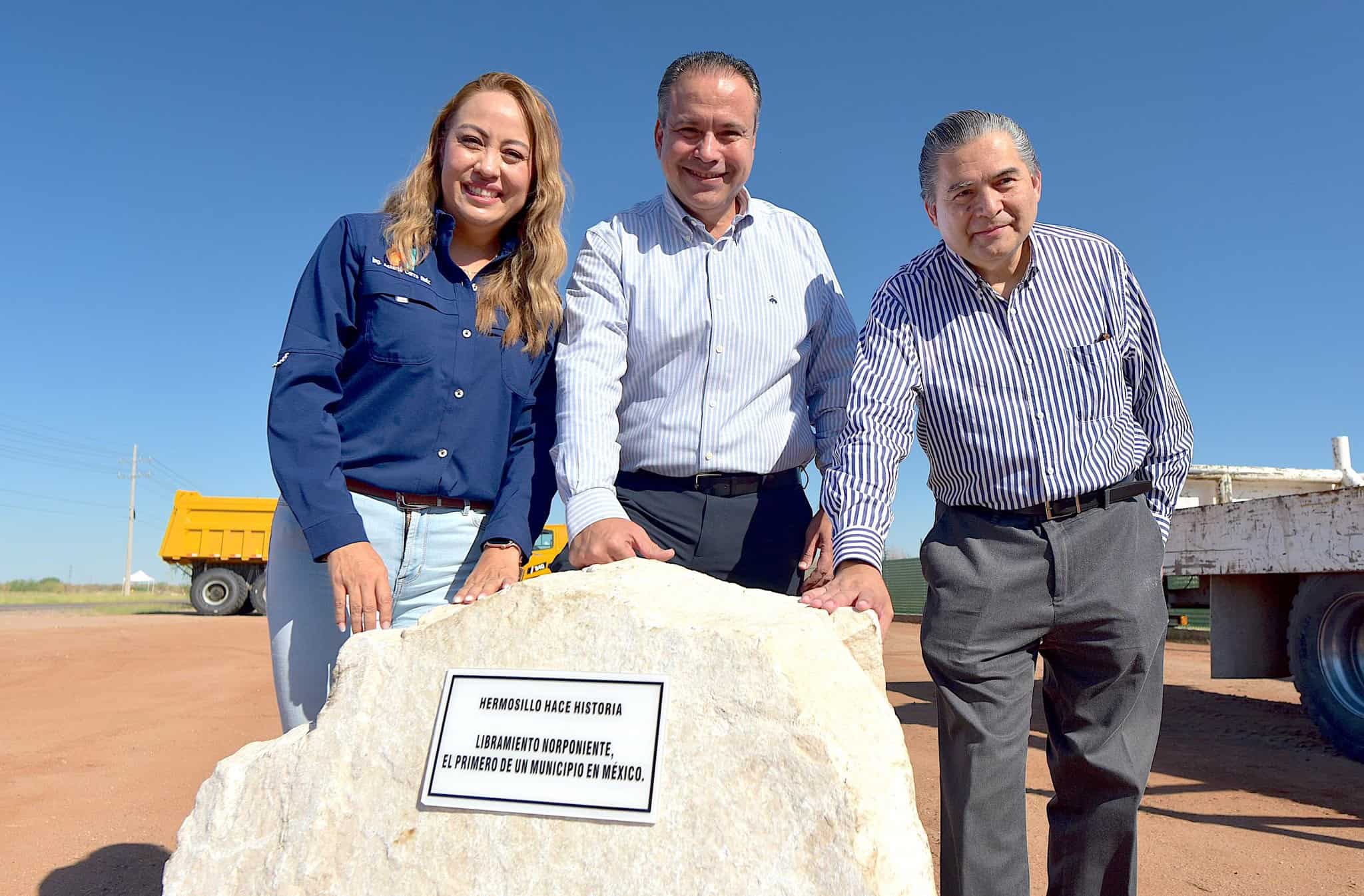 Inicia obra del libramiento norponiente de Hermosillo