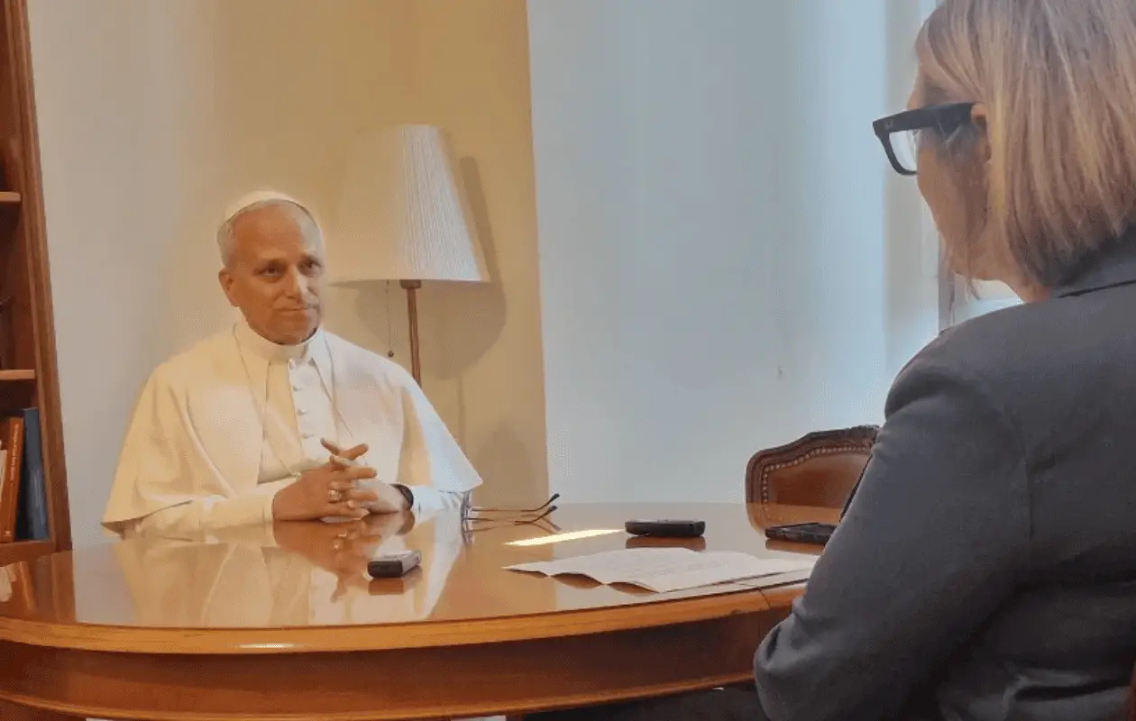 Es una de las primeras entrevistas que León XIV concede desde que inició su pontificado.