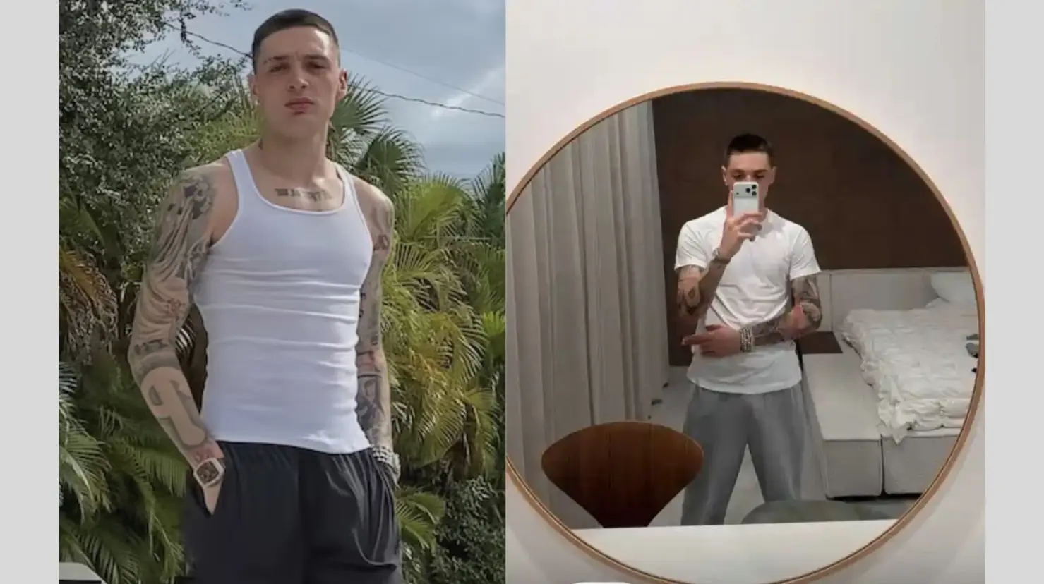 Peso Pluma sorprende con radical cambio de look y presume el nuevo iPhone 17 Pro Max