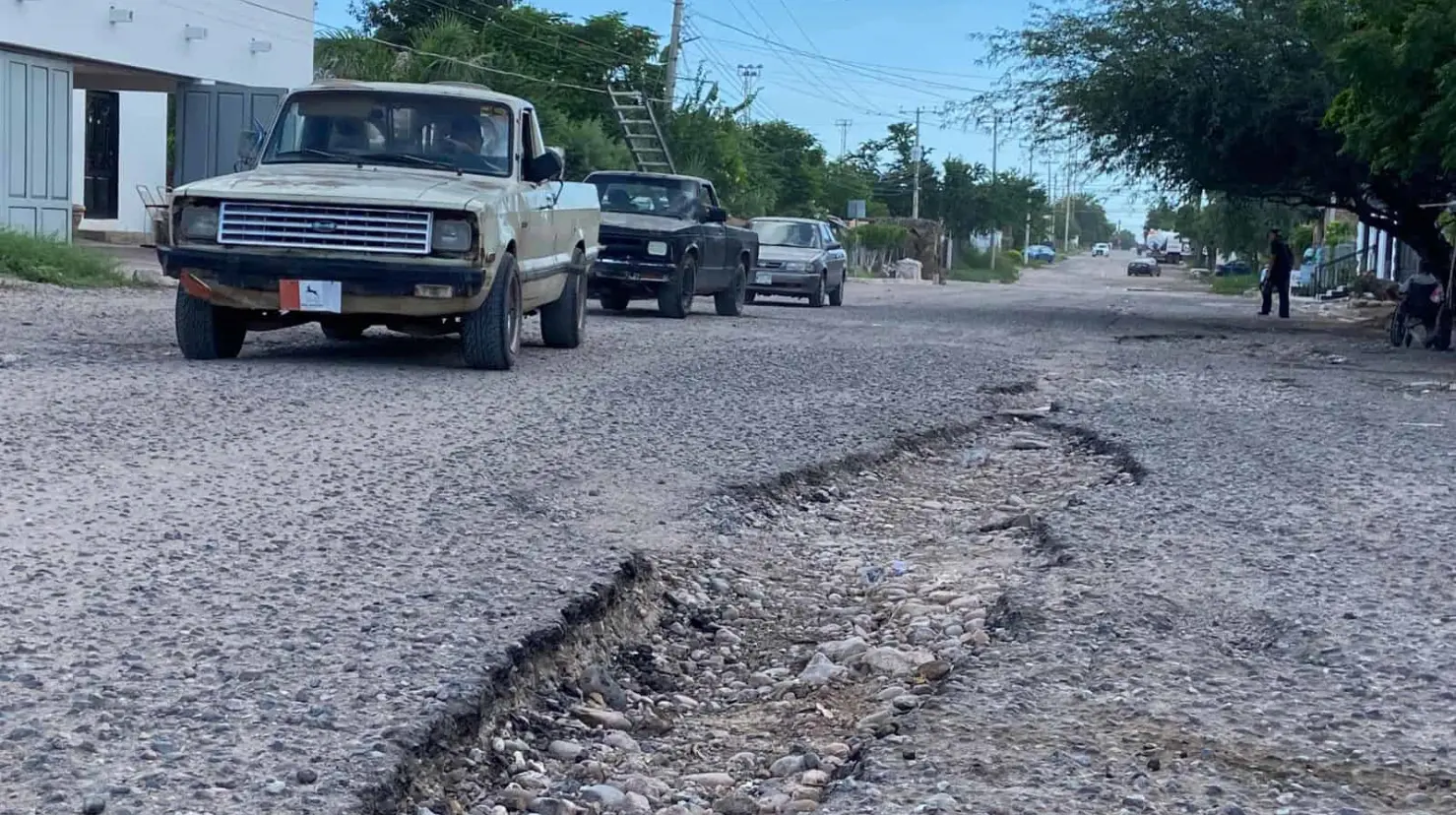 Atenderán baches en Navojoa, lo harán con concreto hidráulico