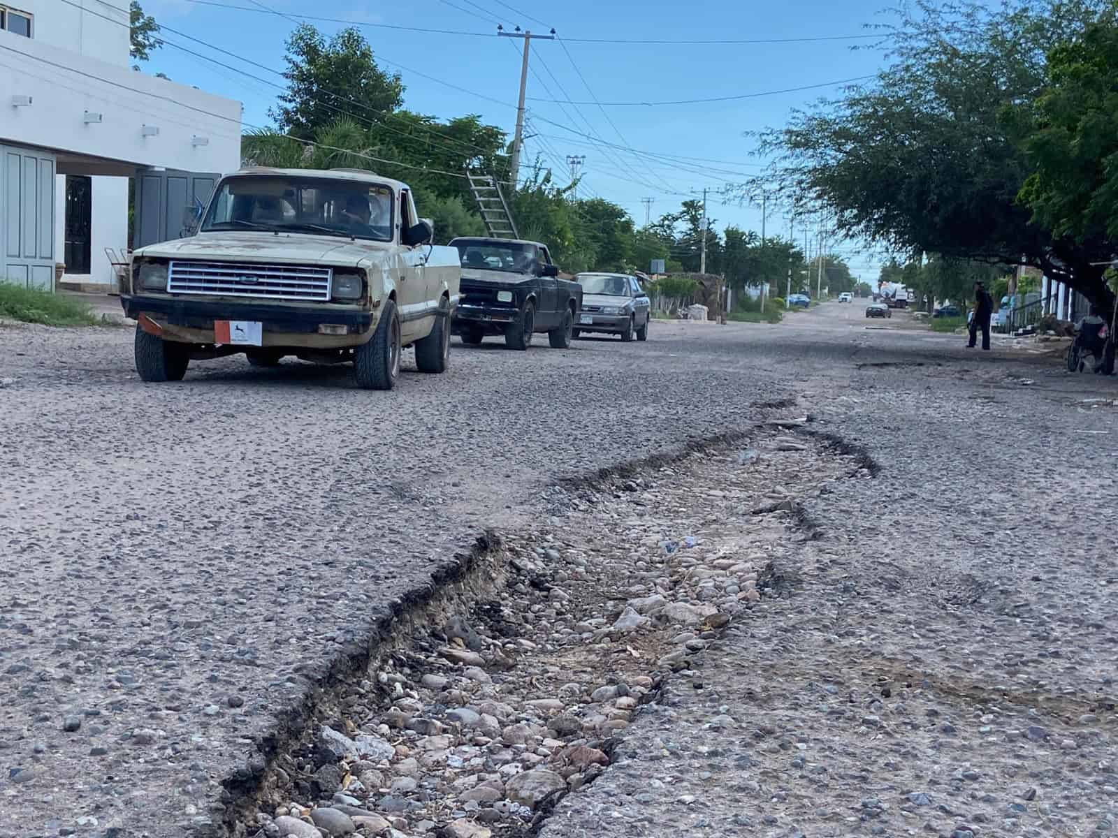Atenderán baches en Navojoa, lo harán con concreto hidráulico