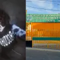 VIDEO | Momento exacto cuando un joven asesina a estudiante con guadaña; luego atentó contra su vida