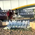 Decomisan tráiler cargado de metanfetamina en SLRC; hay un detenido