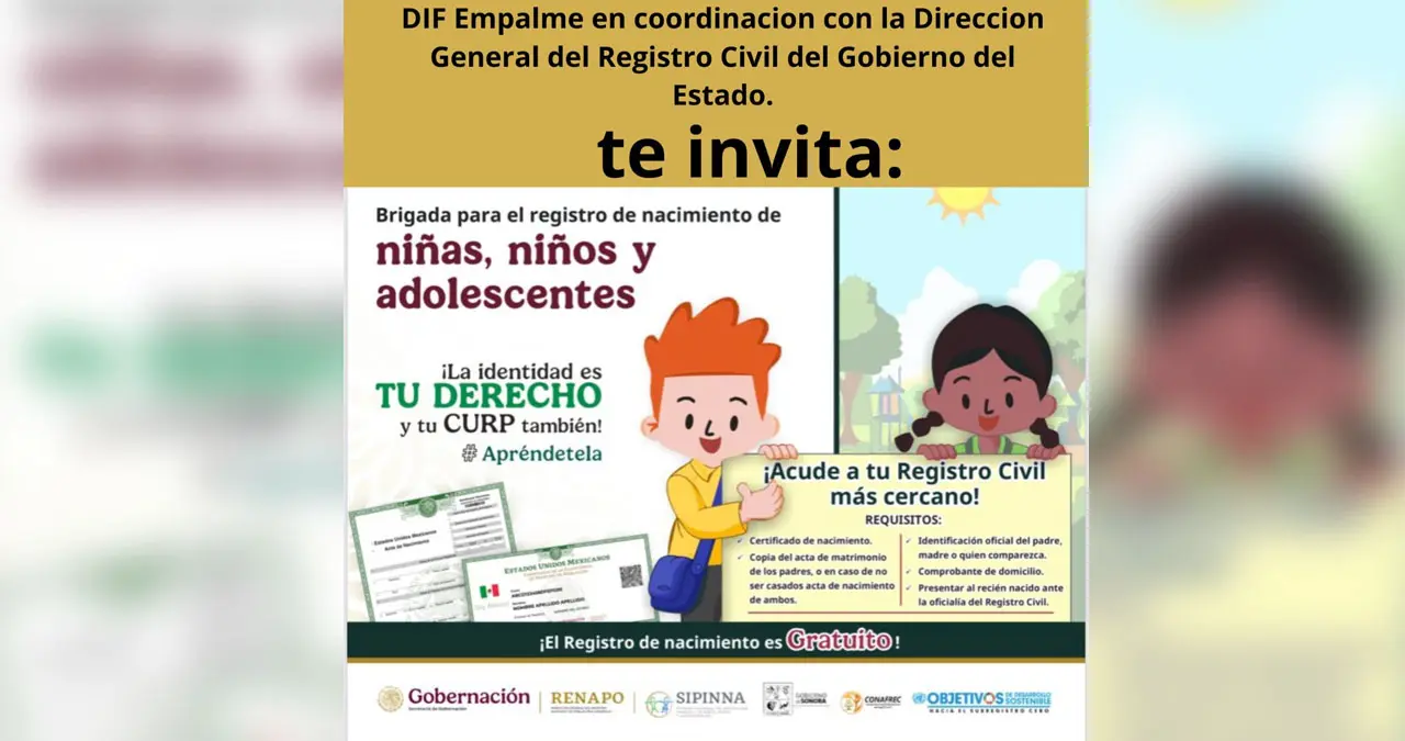 La brigada se llevará a cabo en un horario de 9:00 a 14:00 horas