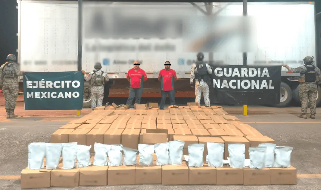 Detectan cargamento de droga en puesto de seguridad de San Luis Río Colorado