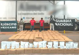 Detectan cargamento de droga en puesto de seguridad de San Luis Río Colorado
