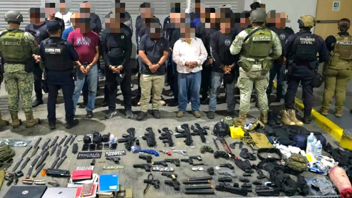 Detienen a 38 miembros de La Luz del Mundo; se entrenaban como presuntos guardias de la iglesia