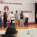 Secretaría del Bienestar entrega apoyos