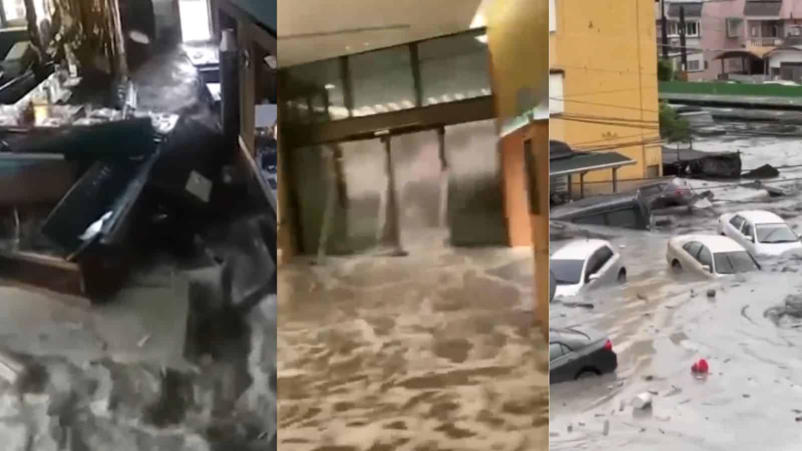 VIDEO | El Tifón Ragasa en Hong Kong deja impactantes imágenes de inundaciones en negocios y calles
