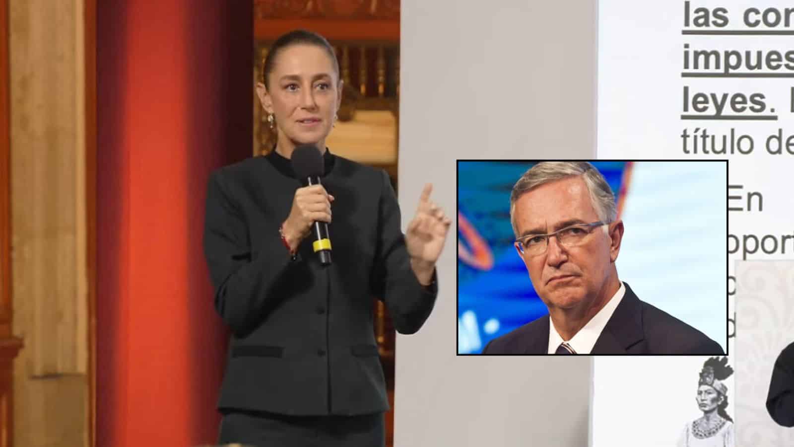 Sheinbaum rechaza negociar adeudos fiscales con Salinas Pliego: Nada ni nadie por encima de la Ley