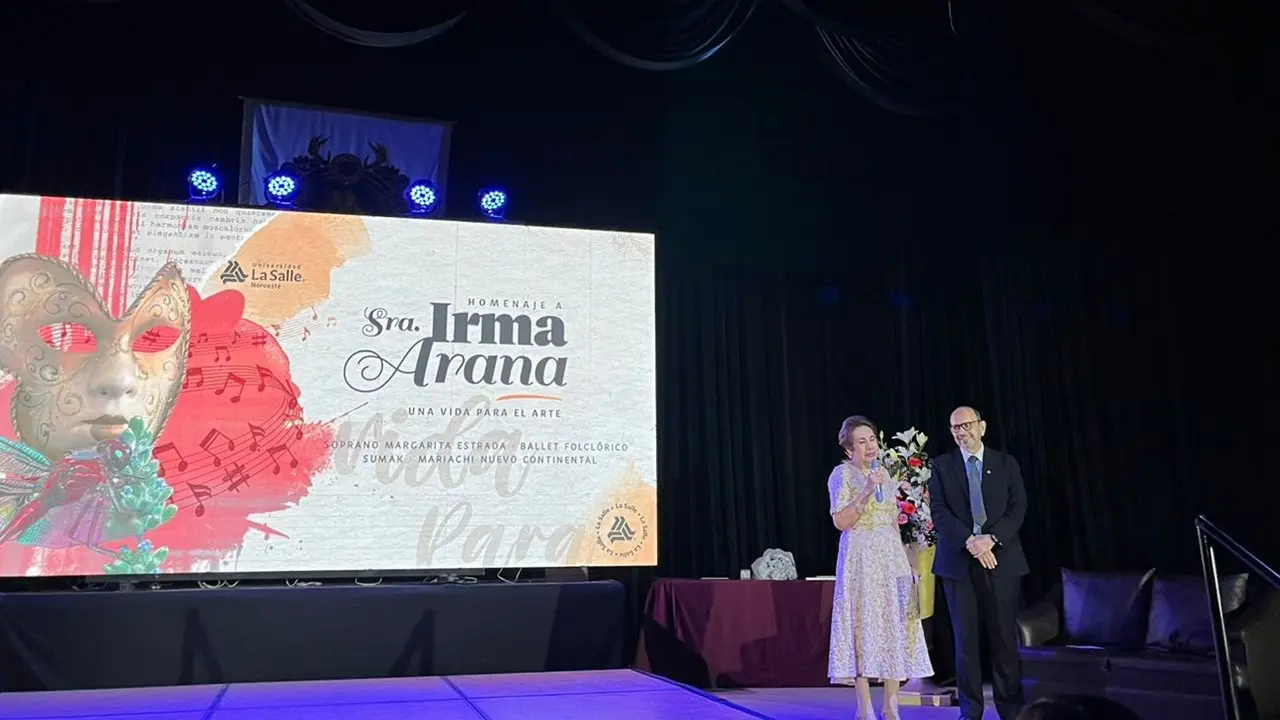 Universidad La Salle celebra homenaje a Irma Arana