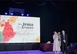 Universidad La Salle celebra homenaje a Irma Arana