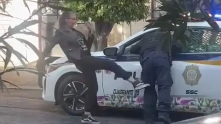 Lady patadas es detenida