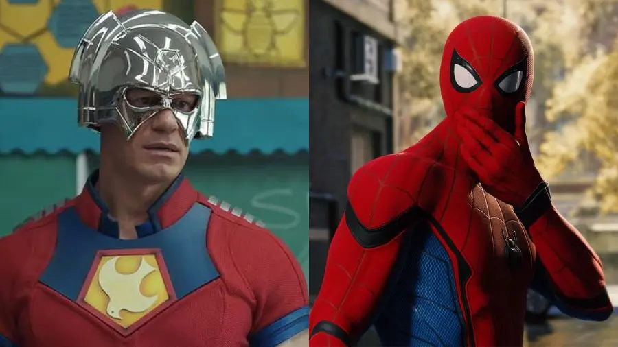 Peacemaker hace canon a Spiderman en el universo DC