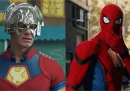 Peacemaker hace canon a Spiderman en el Universo DC