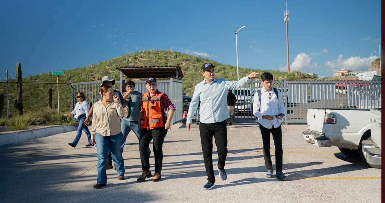Autoridades de Sonora realizan recorridos para evaluar daños en Guaymas tras intensas lluvias