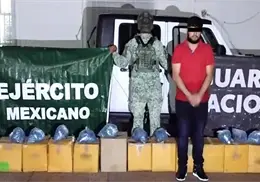Decomisan camioneta cargada con mariguana en Nogales