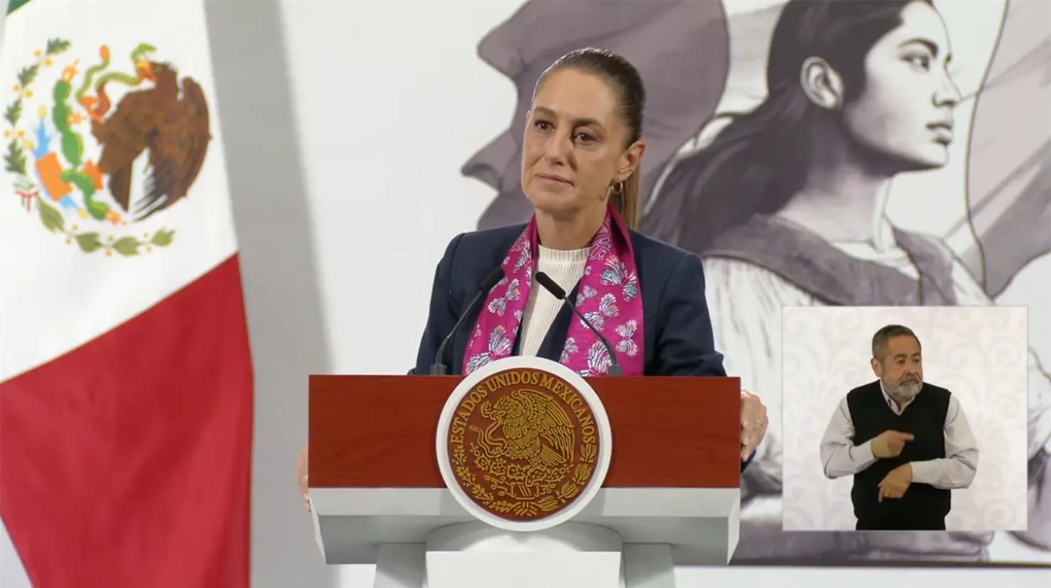 Claudia Sheinbaum aclara que México no colaboró con la DEA en operativos contra el CJNG