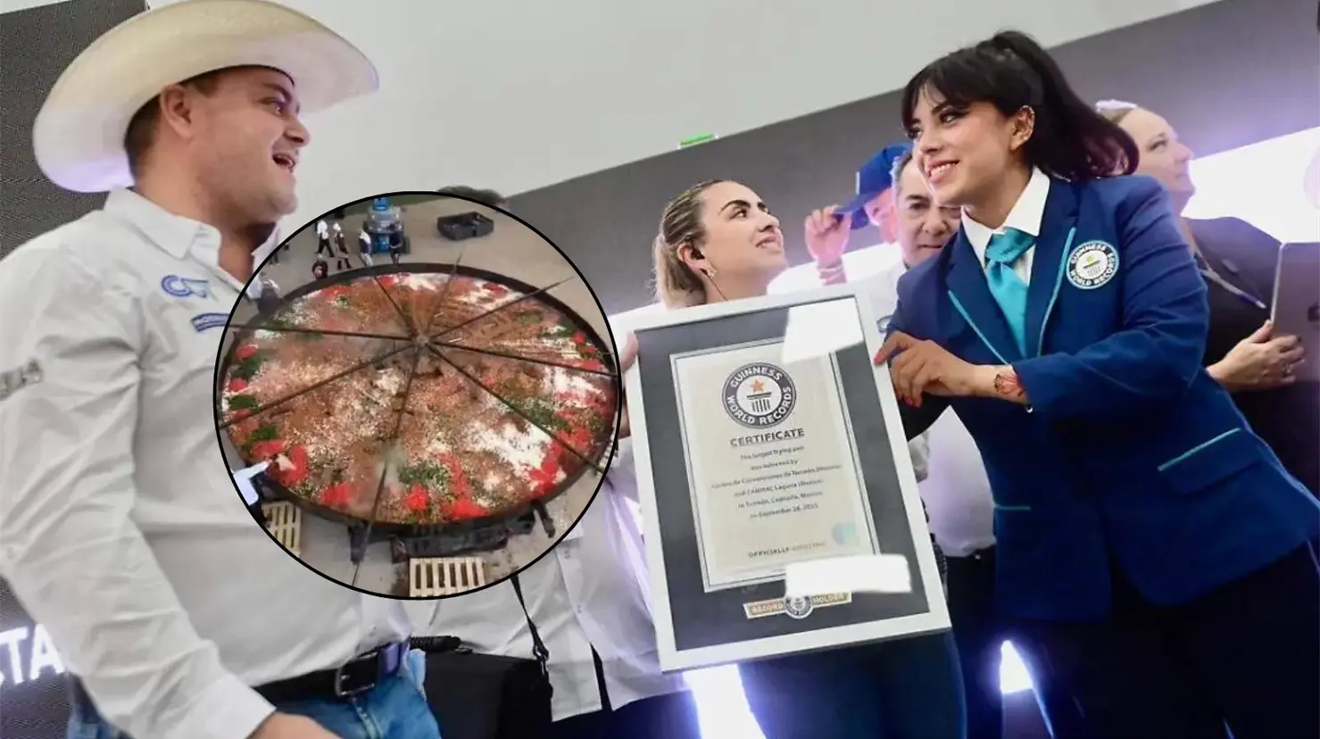 La discada más grande del mundo: ¿Cuánto costó lograr dos Récords Guinness en Torreón?