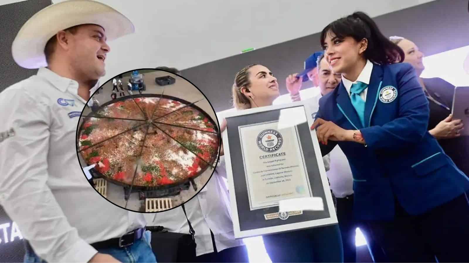 La discada más grande del mundo: ¿Cuánto costó lograr dos Récords Guinness en Torreón?