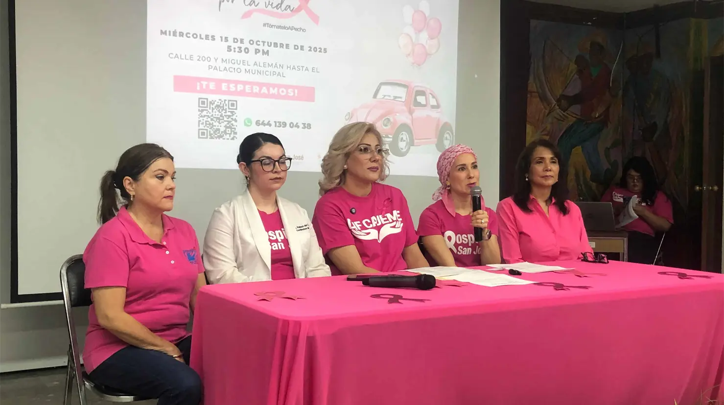 Cajeme se une a la lucha contra el cáncer de mama con la Caravana por la Vida 2025