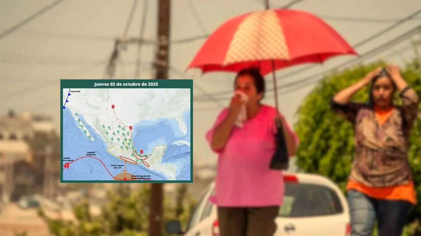 Clima en Hermosillo hoy 2 de octubre; ¿cuándo llega un nuevo frente frío?