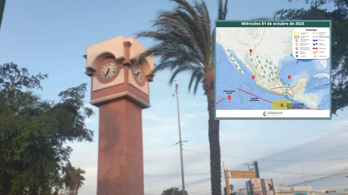Clima en Sonora hoy, 1 de octubre: Se espera un frente frío esta semana