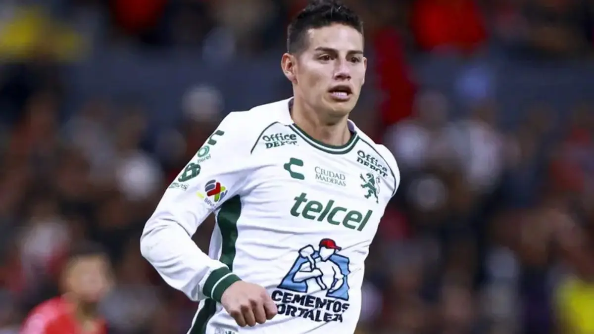 James acumula 2 goles con el Leon.
