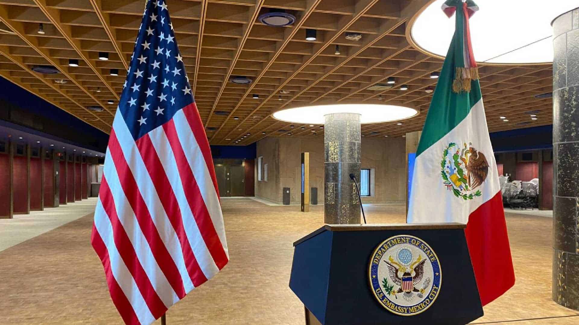 Embajada de Estados Unidos en México suspende actualizaciones regulares en redes sociales