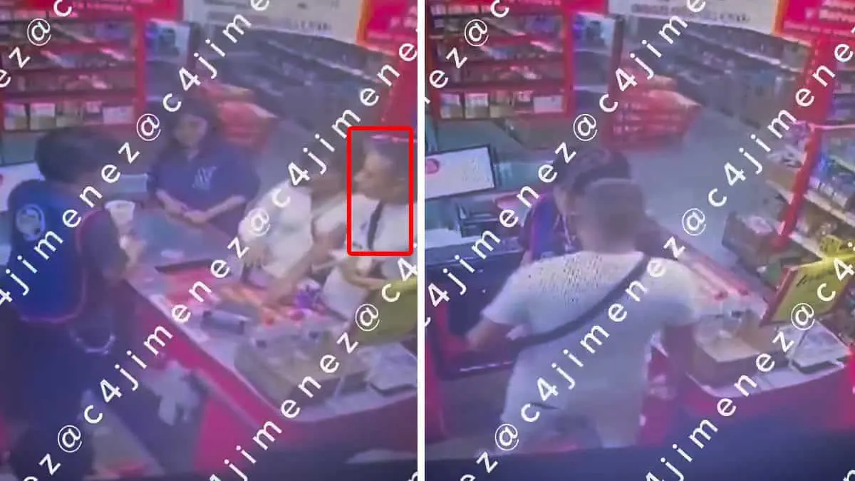 VIDEO | Sujeto agrede a cabezazos a cajero; quiso devolver una mayonesa y el gerente no estaba