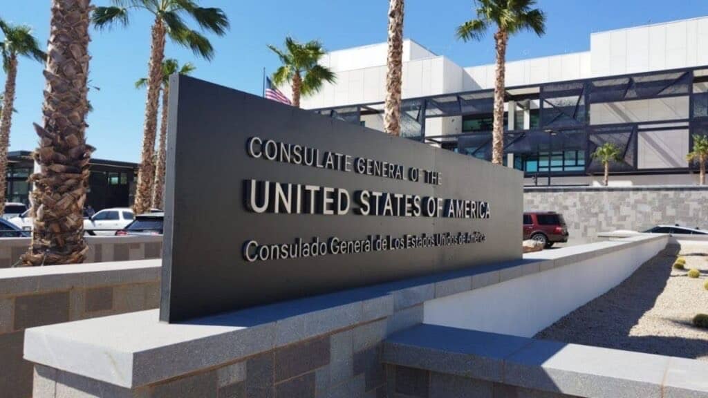 Consulado de Estados Unidos en Hermosillo suspende servicio de información