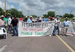 Exhortan a resolver conflicto de Etnia Mayo