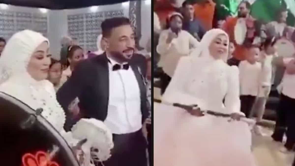 VIDEO | Así murió novio durante su fiesta de bodas; se sujetó a su esposa antes de desvanecerse