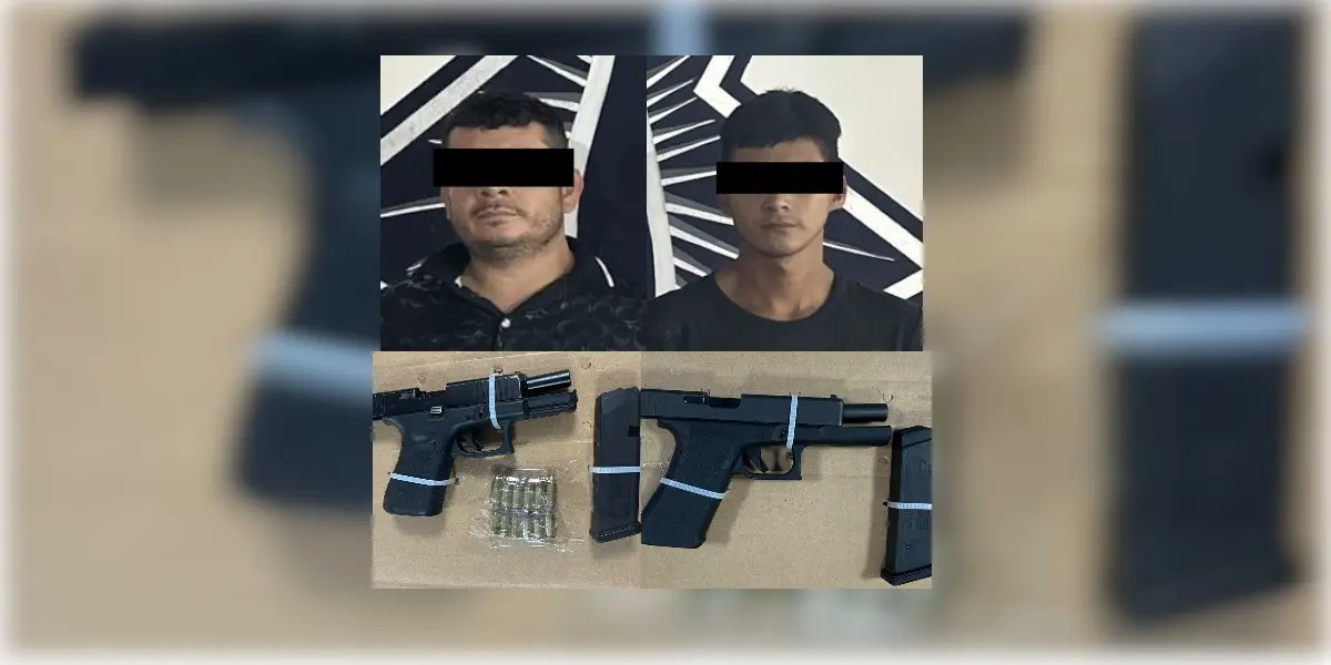 "Caen" dos con armas de fuego durante operativo en Ciudad Obregón