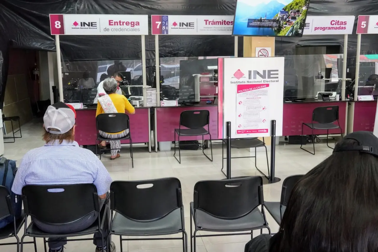 Tramitan 4 mil 567 ciudadanos credencial de elector en Cajeme