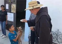 Con bendición de mascotas y unción de los enfermos conmemoran el Día de San Francisco de Asís