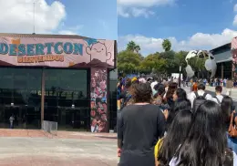 Desert Con recibe críticas por mala organización y trato al público en Hermosillo y Monterrey