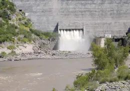 Presa Mocúzari, al 65 por ciento