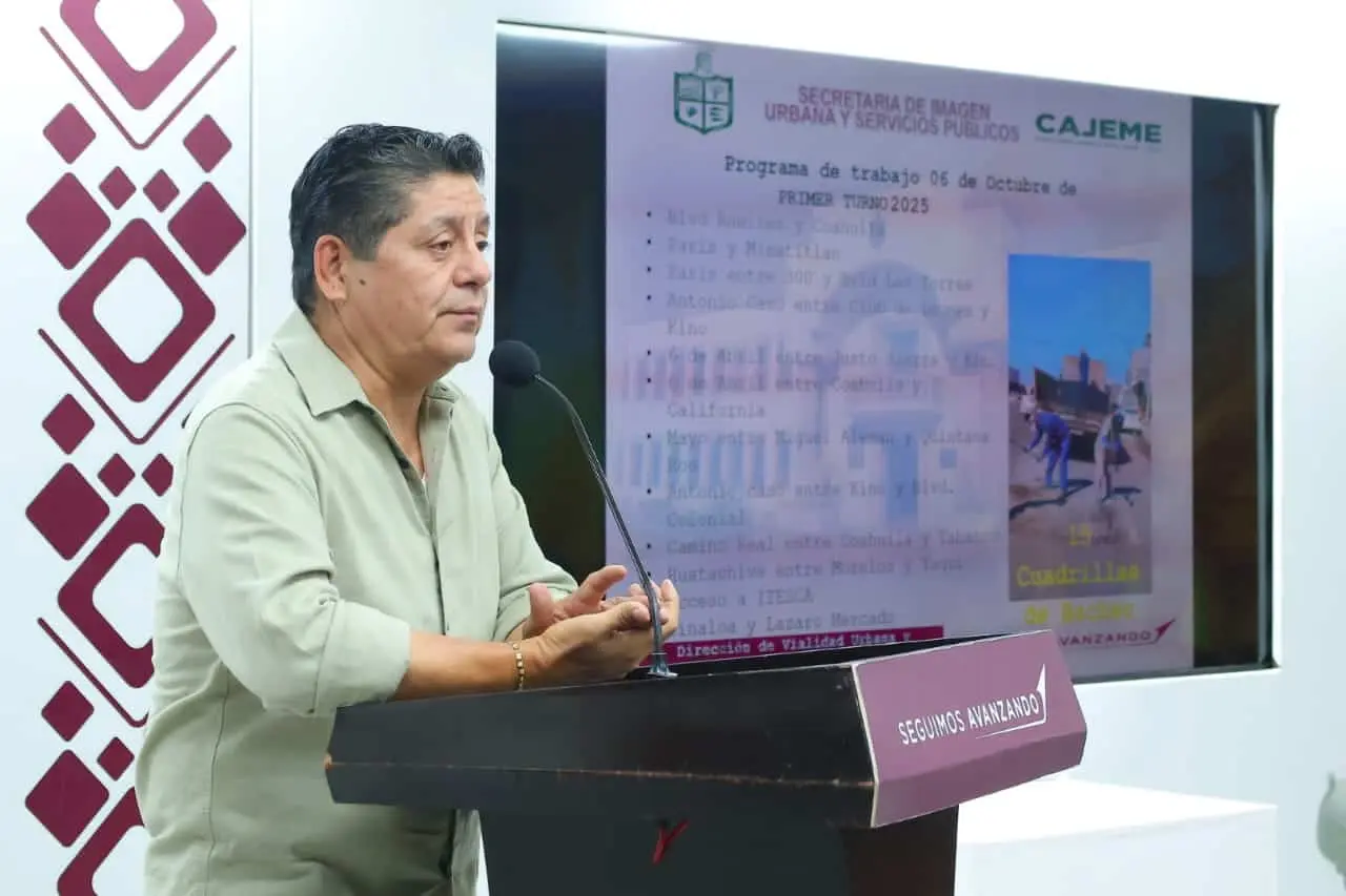 Pemex colabora con Cajeme para reforzar el bacheo de calles
