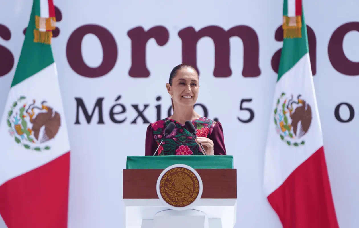 La mandataria aseguró que nadie influye en la construcción de la paz.