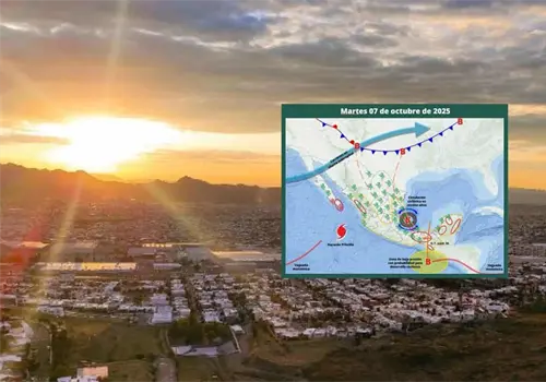 Clima en Hermosillo hoy 7 de octubre; se prevé un día cálido y nublado en la ciudad