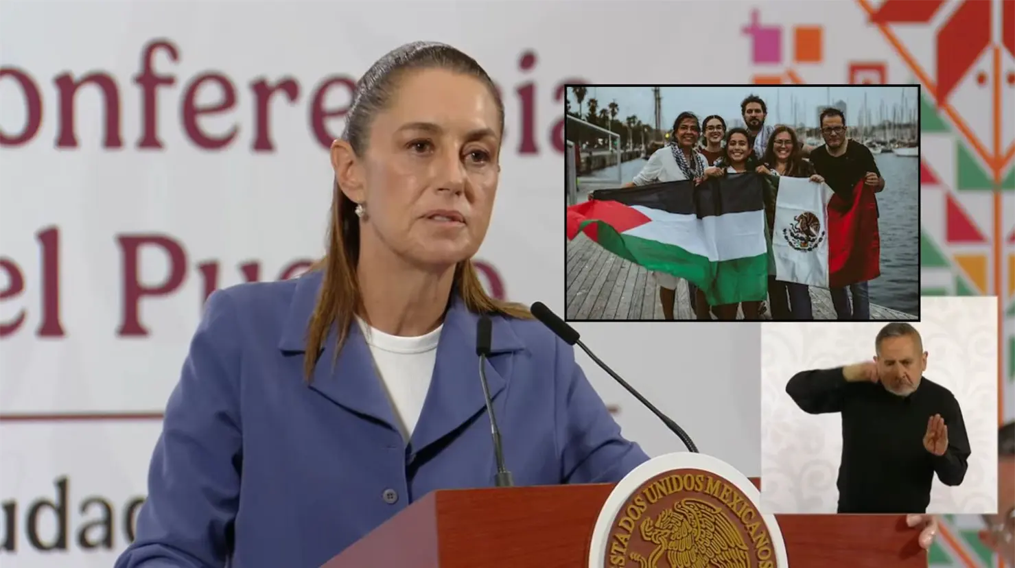 Sheinbaum confirma repatriación de connacionales detenidos en Israel: "Esta semana regresan"