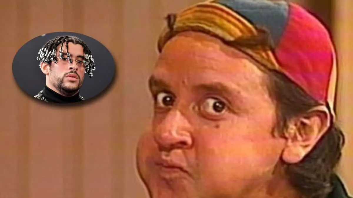 VIDEO | Así imitó Bad Bunny a Quico de "El Chavo del Ocho" en televisión. Te mostramos su actuación