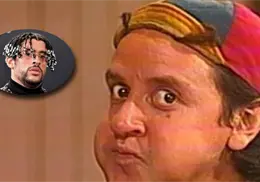 VIDEO | Así imitó Bad Bunny a Quico de "El Chavo del Ocho" en televisión. Te mostramos su actuación