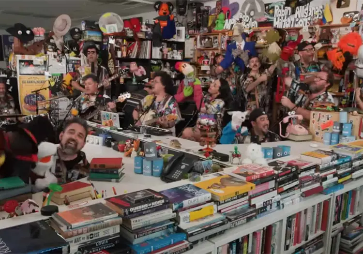31 Minutos rompe récord en el Tiny Desk con 2.5 millones de vistas en tan solo un día