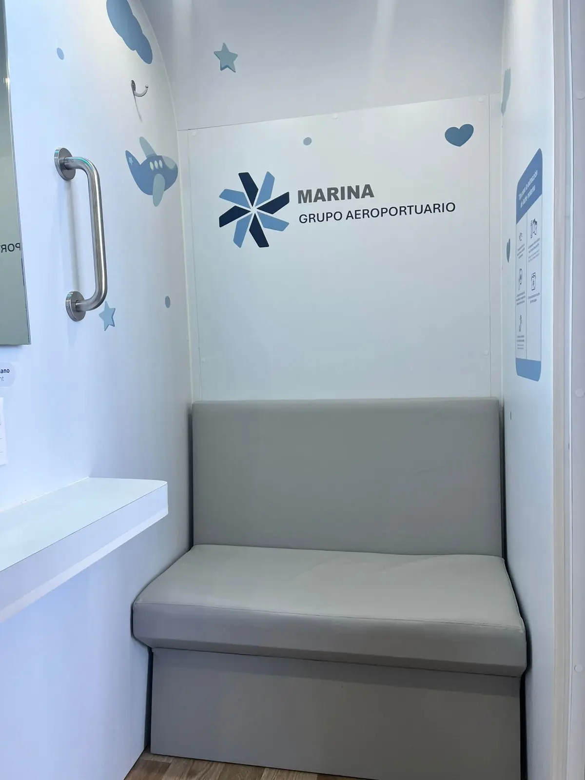 Esto busca mejorar la experiencia de viaje a las madres lactantes que pasen por el aeropuerto